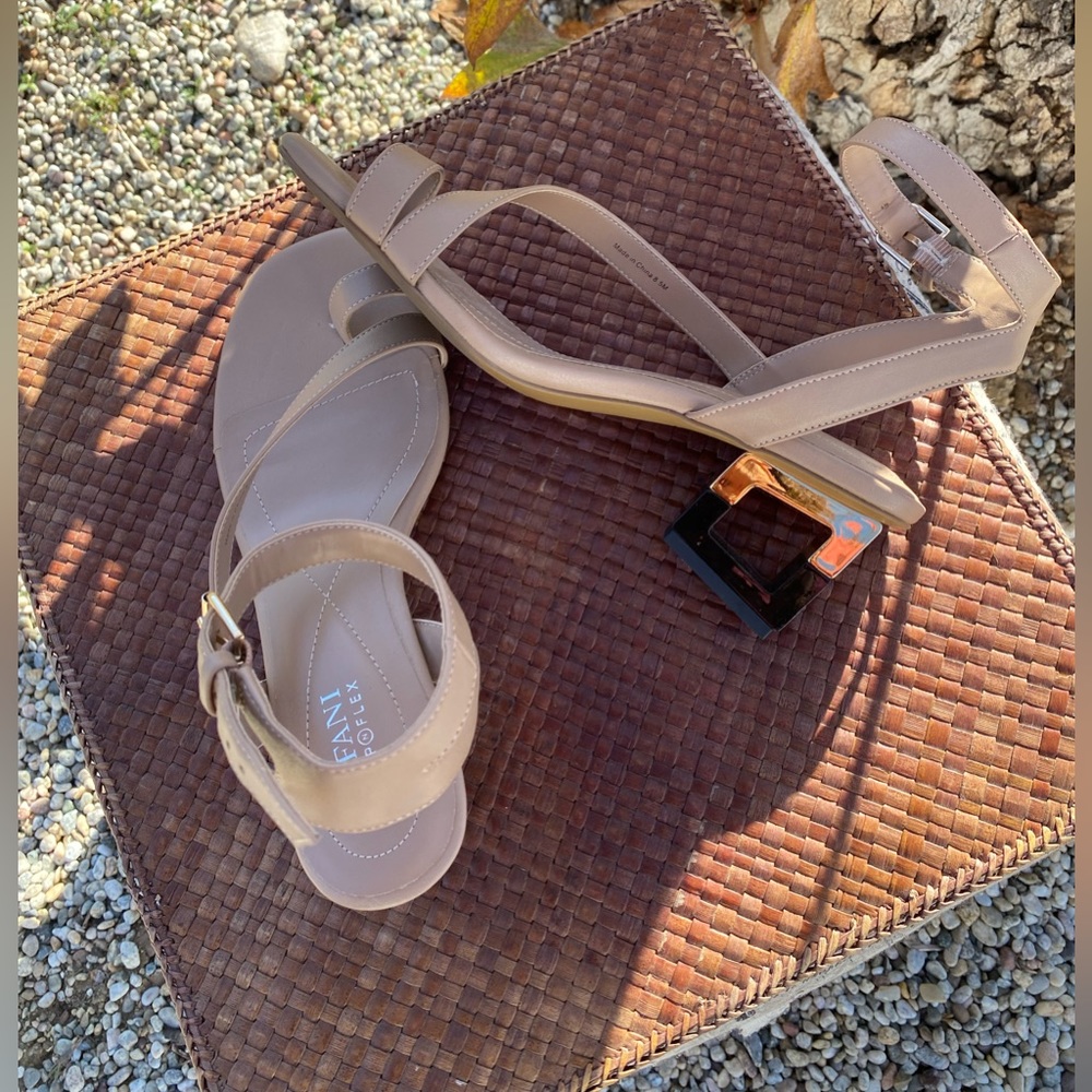Elegant Tan Sandals by